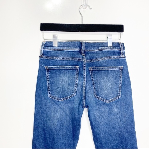 Current/ Elliott The Original Boyfriend Crop Jeans - Picture 4 of 15